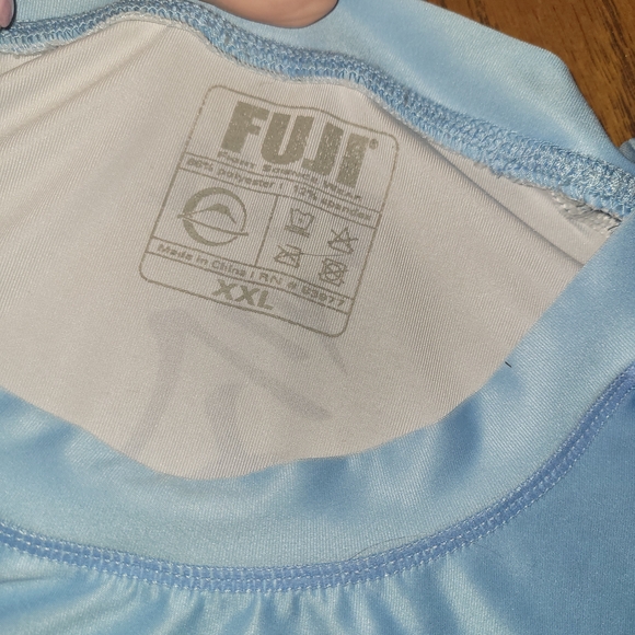 Fuji Womens Blue Rash Guard - Picture 3 of 3
